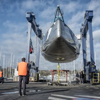 Quillage d'un IMOCA
